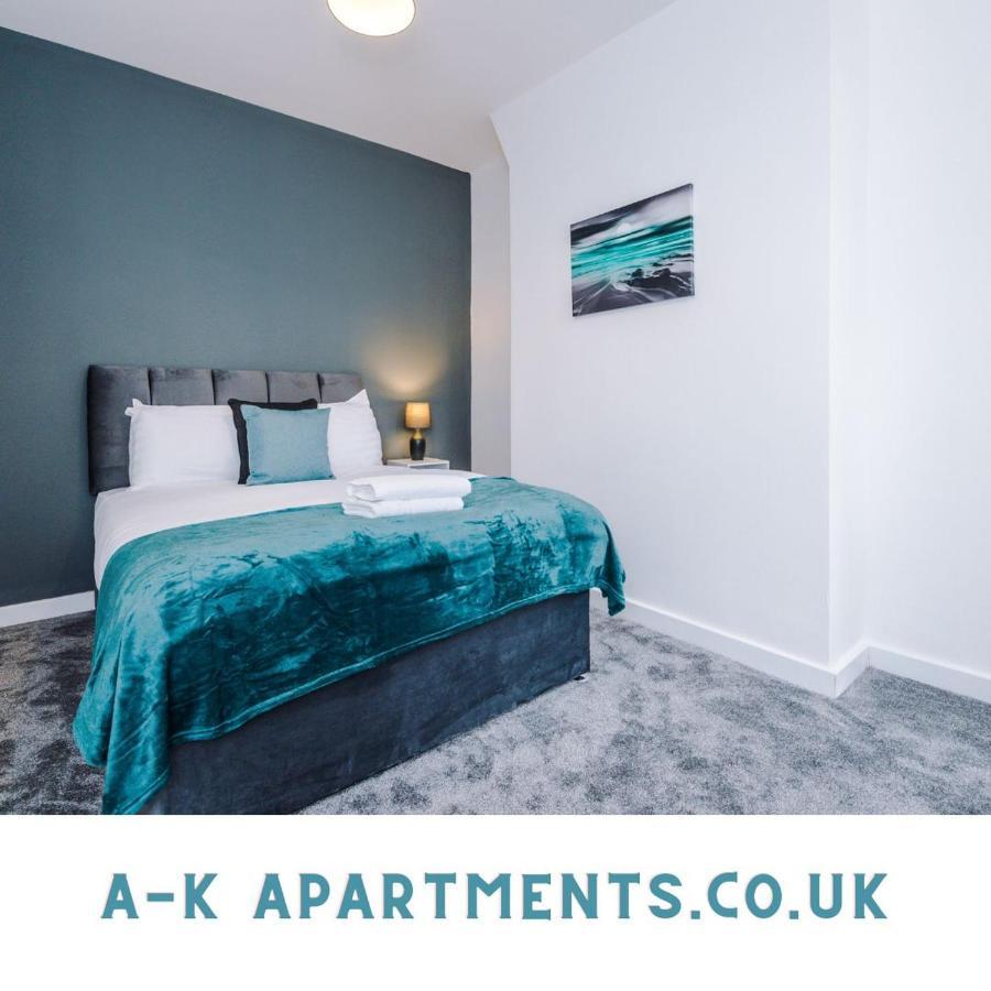 Cosy 3 Bed 3 Bath House - Central Liverpool -Self Check-In & Free Parking! Villa Dış mekan fotoğraf